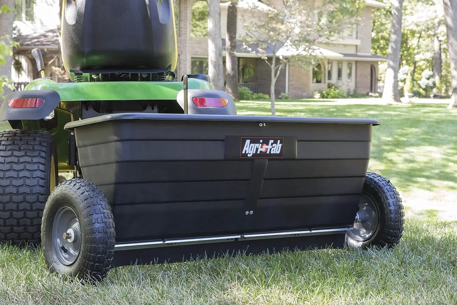 Tow-Behind Lawn & Garden Drop Spreader for Seed,Fertilizer, Salt, Ice Melt; Designed to Pull Behind Lawn & Garden Tractors