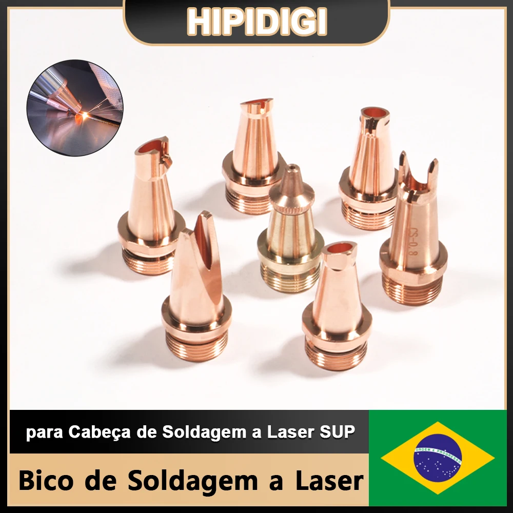 Bico de solda a laser M16 SUP AS-12 BS-16 CS-12 DS ES-12 FS-16 Bicos de corte e alimentação de arame para soldador a laser SUP portátil