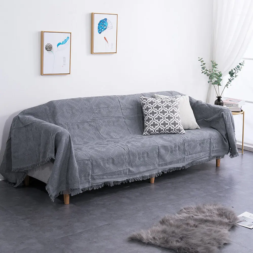Pure Cotton Nordic Home Decor Sofa throw Blanket For Bed End Cover Blanket Sofa Cover decoration blanket office Nap Bedspread