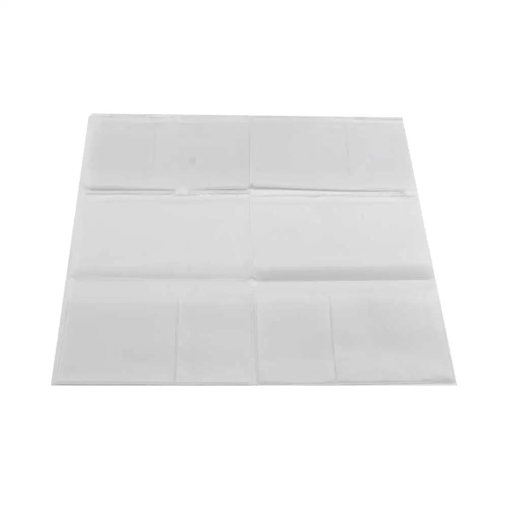 Passport Card Holder Storage Pocket Journal Planner Card Holder Notebook Zipper Bag PVC Zipper Bag Notebook Storage Bag