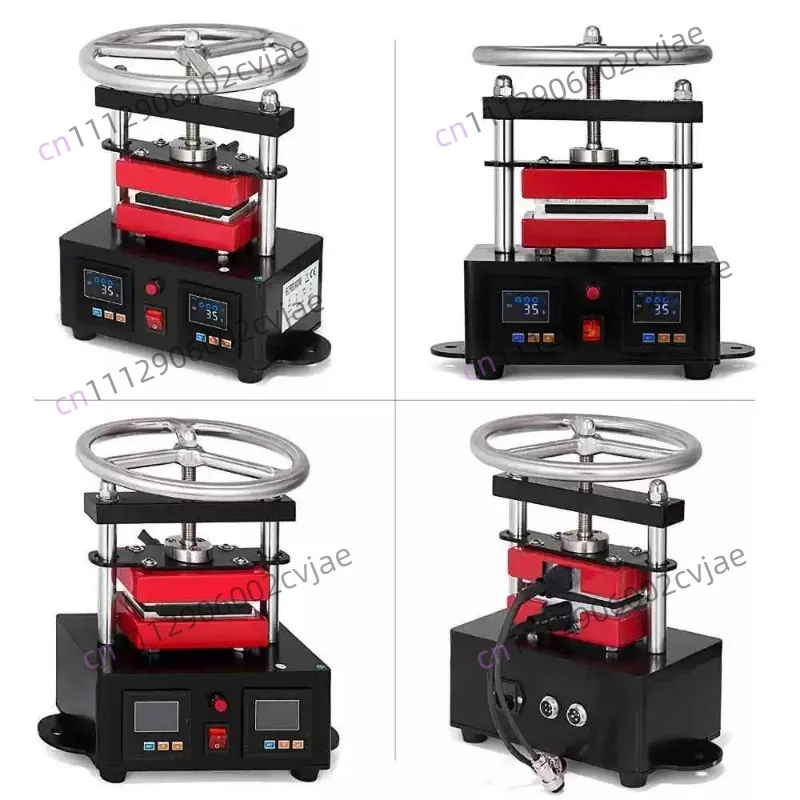 Manualturpentineextractionandpressing double-sided heating and hot stamping machine 6 * 12cm upper and lower plate heating press