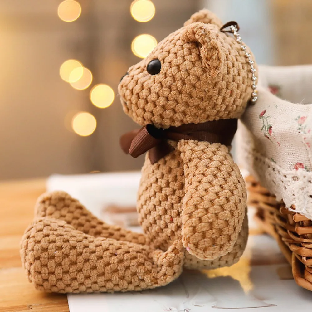 دمية دب أناناس قطيفة ، دب محشو إبداعي ، لعبة حيوانات ناعمة لطيفة للغاية ، هدية عيد ميلاد ، 16 * *