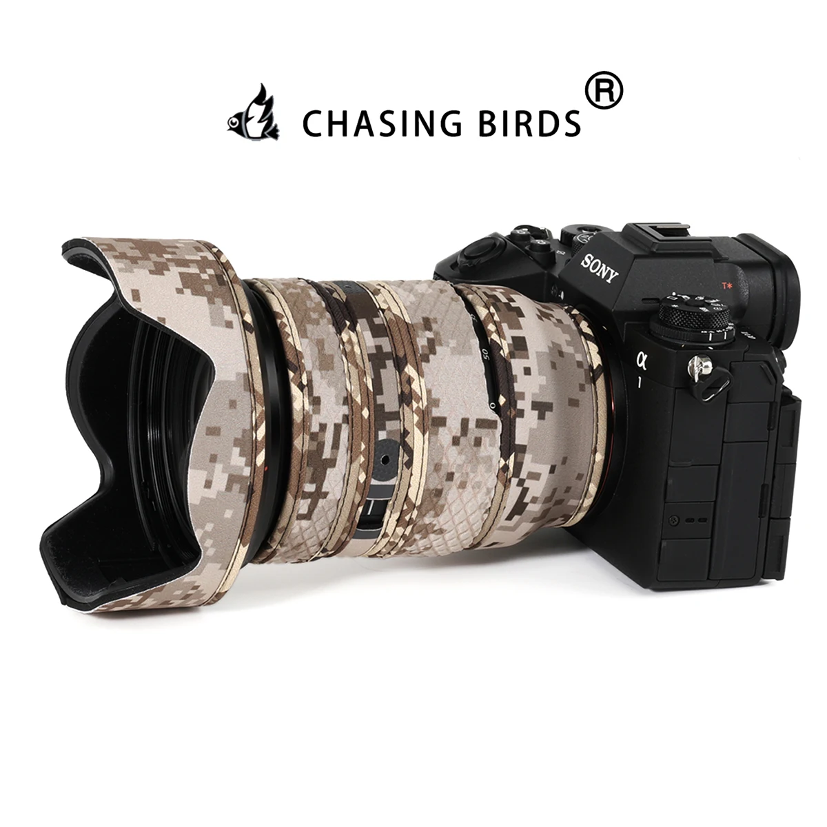 

Камуфляжный чехол CHASING BIRDS Version IV для объектива SONY FE 24-70mm F2.8 GM II, водонепроницаемый и защищающий от дождя.