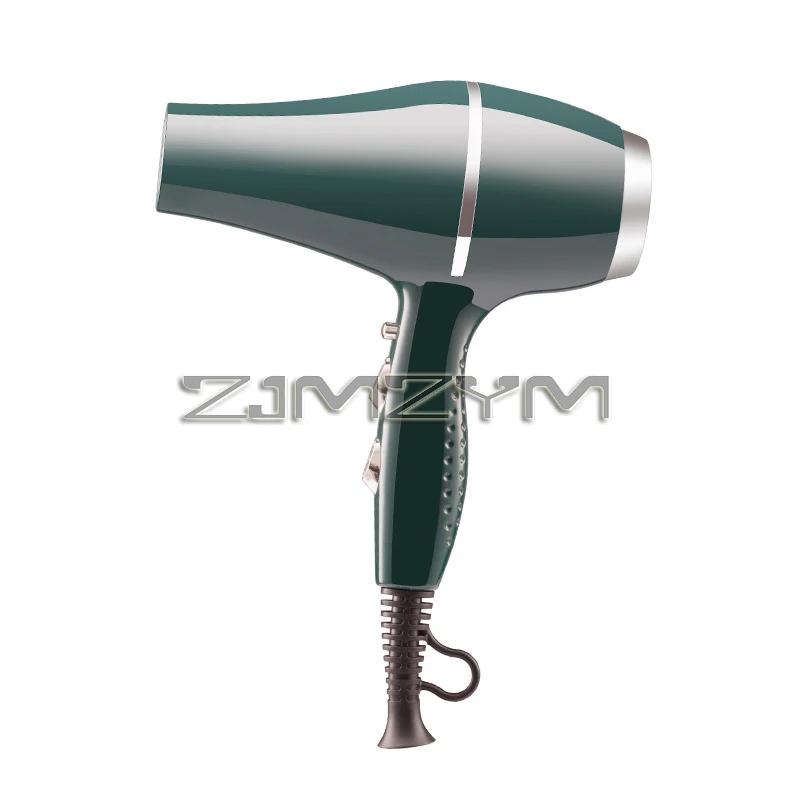 Hair Dryer with Diffuser, High Power AC Motor Hair Dryer Hot & Cold Wind, for Fast Drying, Includes Diffuser and Concentrator