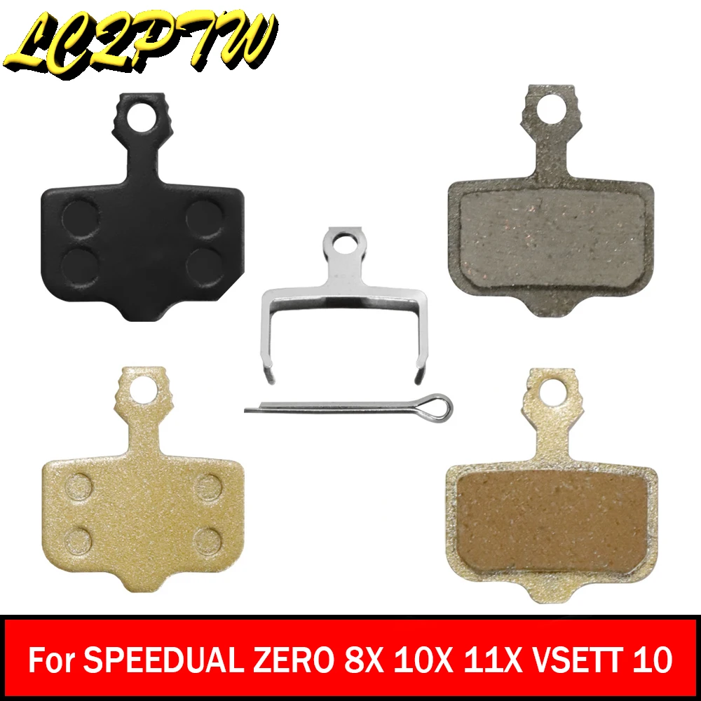 Scooter Disc Brake Pads for SPEEDUAL ZERO 8X 10X 11X VSETT 10+ Kugoo G1 Dualtron Thunder Electric Scooter Semi Metallic Pads