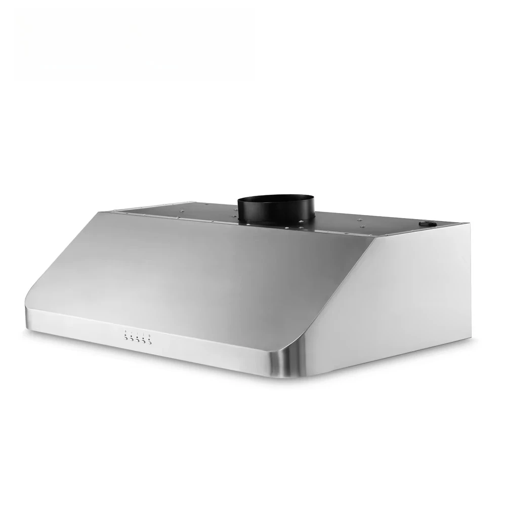 Continuous Cast Iron Grill Independent Hood Range Hood Insert Household Mini Range Hood