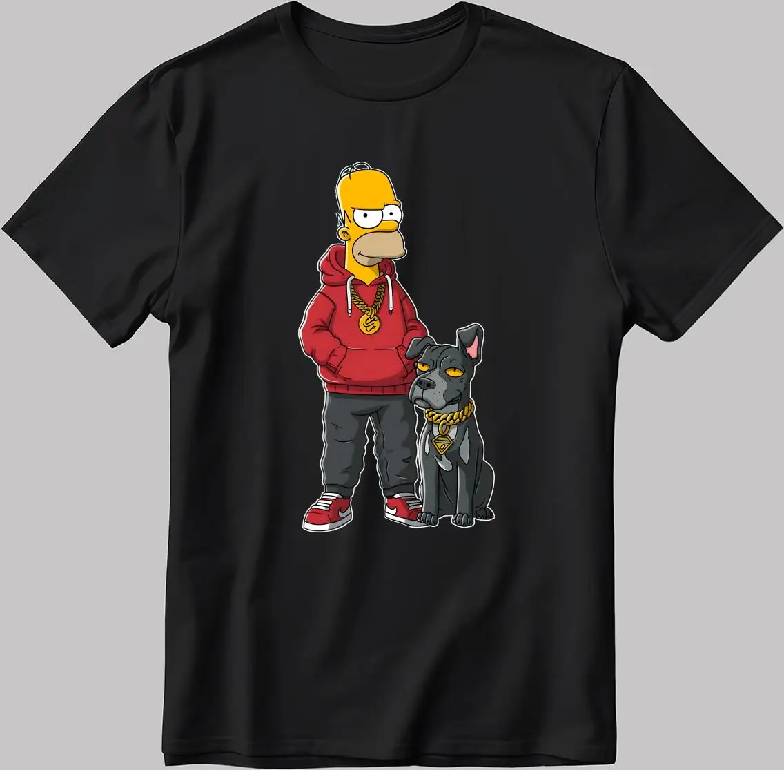 

Men's The Simpsons Family T Shirt Unisex Pure Cotton Breathable Stylish and Versatile Streetwear Oversized Loose Casual