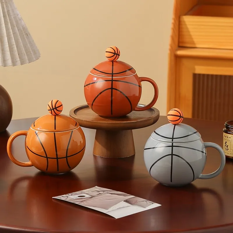 

Mug, Basketball, Sports Souvenir, Ceramic Mug, Gift, Basketball-themed Sports Souvenir