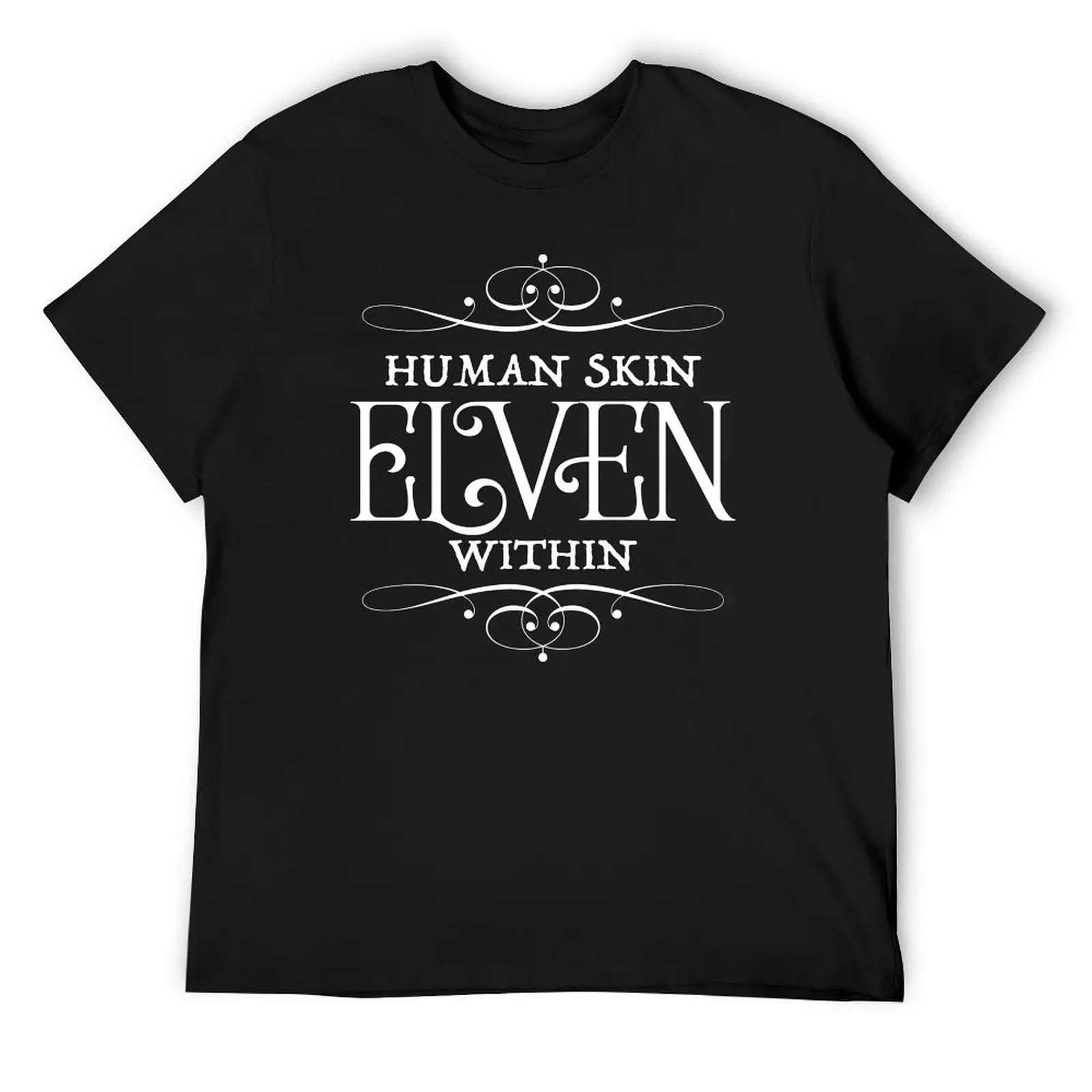 Human Skin, Elven Within T-Shirt animal prinfor boys cute clothes oversizeds anime t shirts men