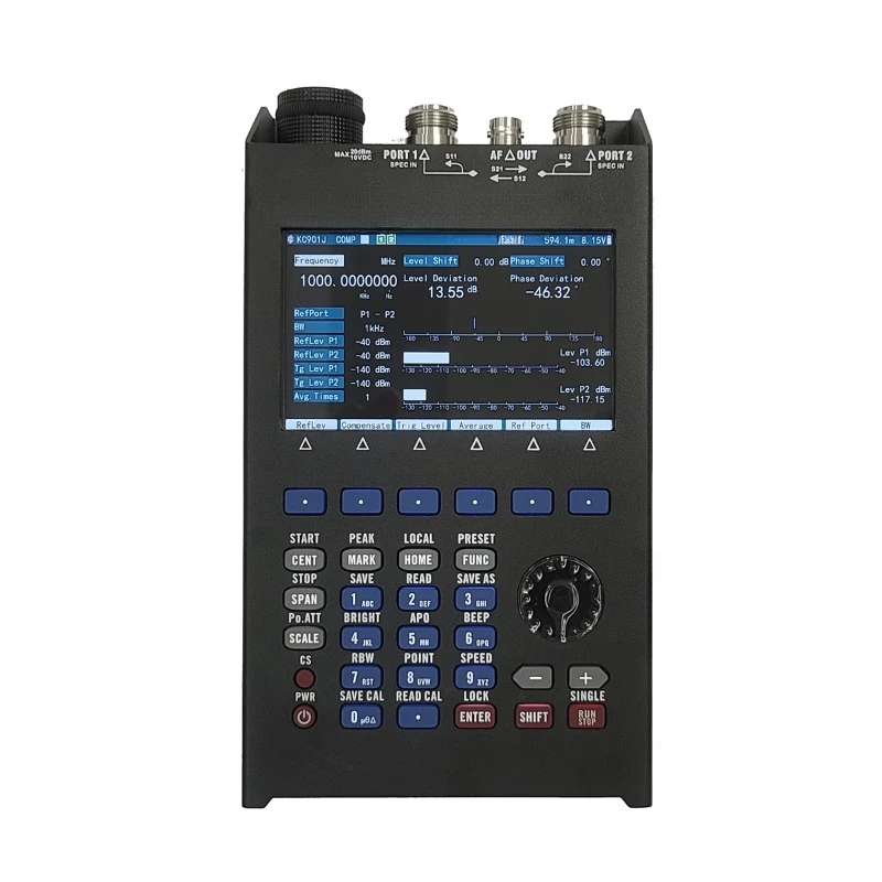 KC901J Vector Network Analyzer 2GHz Handheld Antenna Analyzer Spectrum Signal Source Field Strength Fault Location