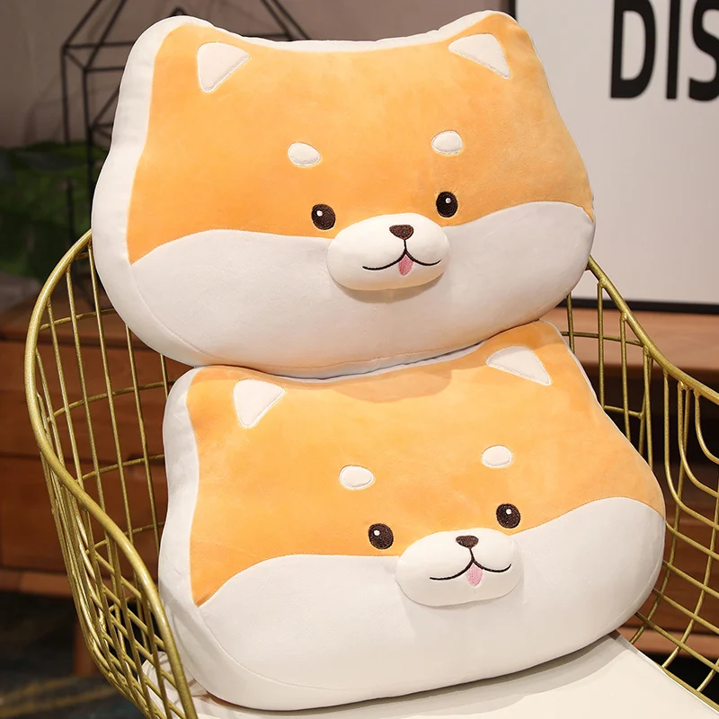 42cm New Shiba Inu Dog Plush Toy Stuffed Soft Animal Corgi Chai Sleeping Pillow Gifts for Kids Present