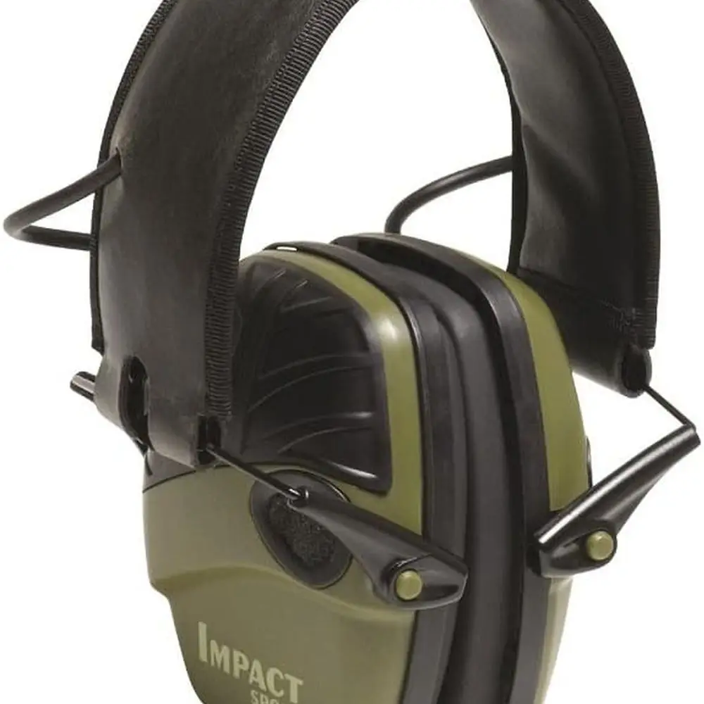 Howard Leight Impact Sport Casque antibruit électronique avec amplification sonore, vert (R-01526)