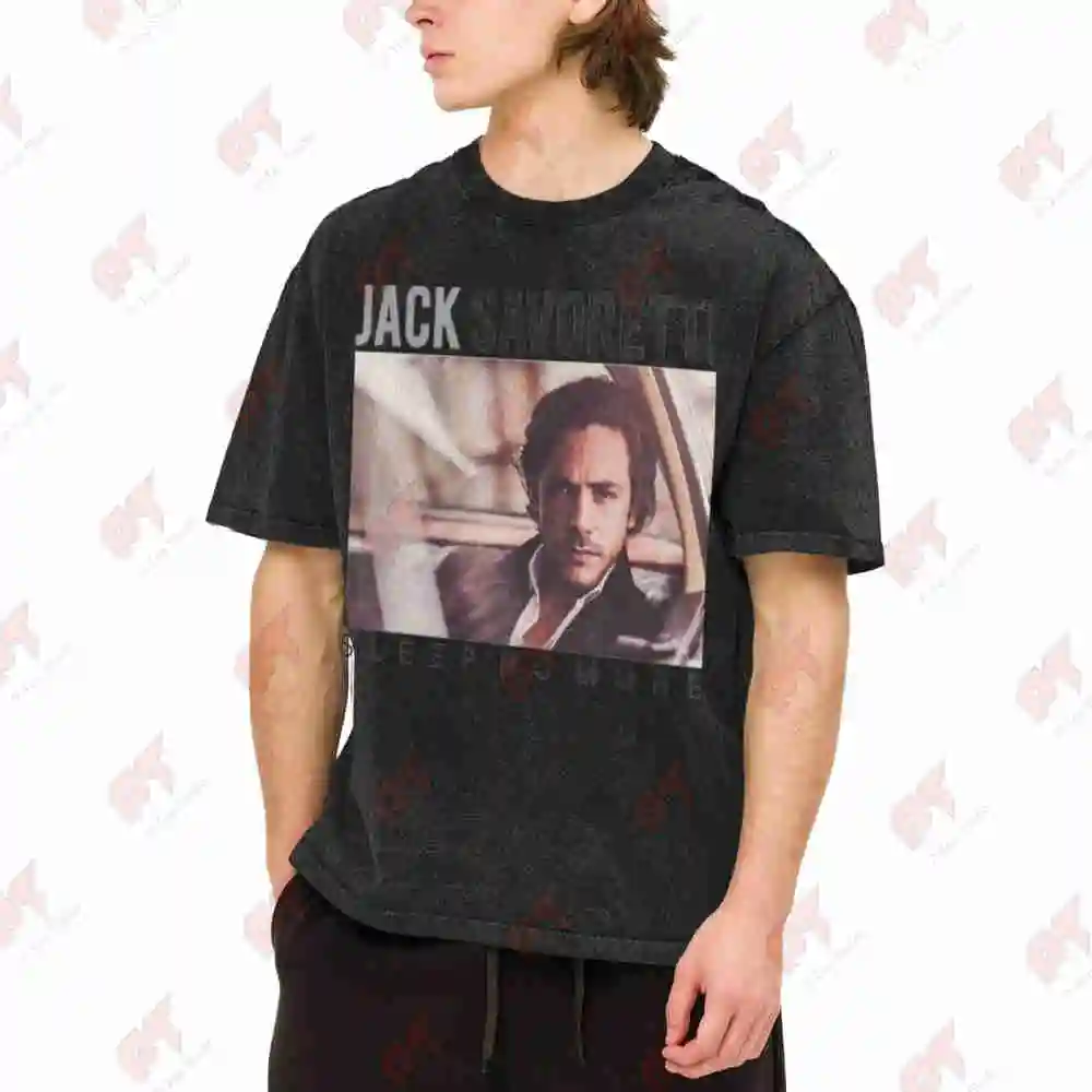Jack Savoretti Vintage Washed Tee Pure Cotton T-Shirt