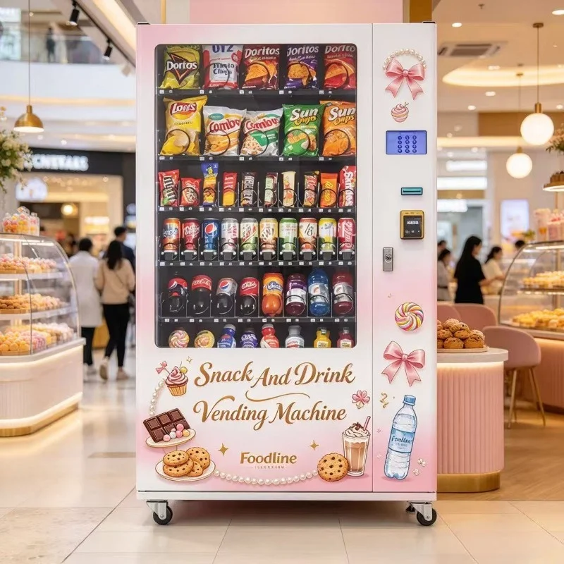 Cheap Price Customized Small Drink and Snack Vending Machine Touch Screen