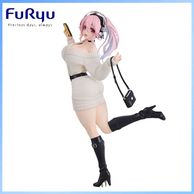 

FURYU TRIO TRY IT Super Sonico Winter Memories 21 см, коллекционная фигурка из ПВХ и АБС-пластика, премиум-модель, подарок, декор, оригинальный набор для сборки