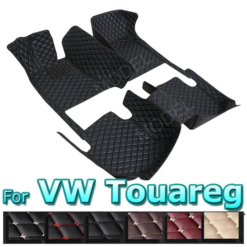 

Car floor mats for Volkswagen Touareg 2008 2009 2010 Custom auto foot Pads automobile carpet cover