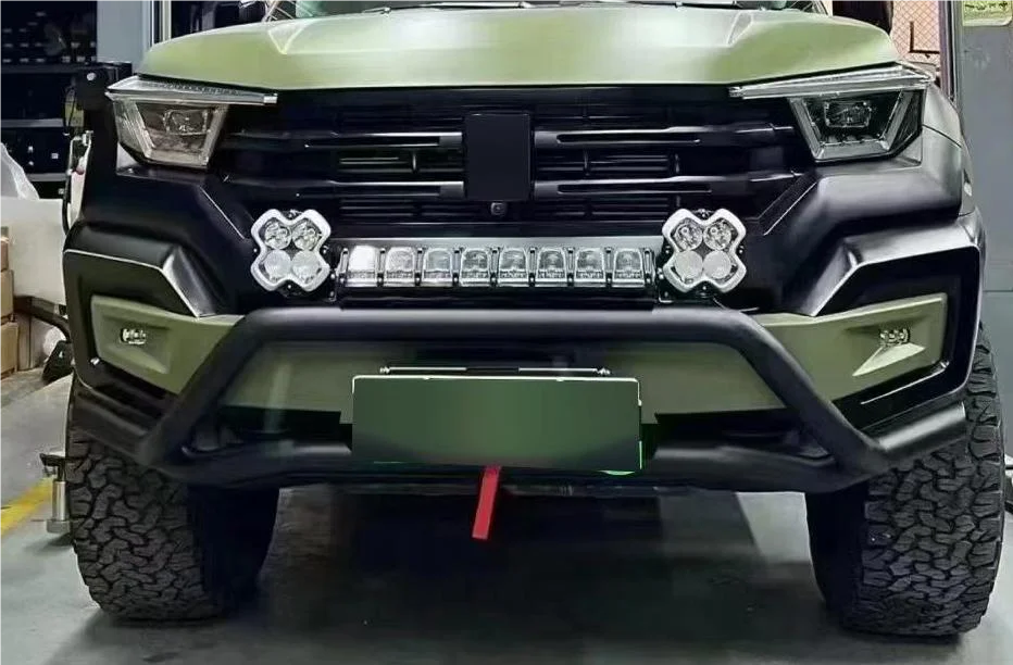 Front Bumper For GWM Tank 400 New Energy SUV Nerf Bull Bar Tubular Grille Hoop Front Bumper For Great Wall Tank 400 Body Kits