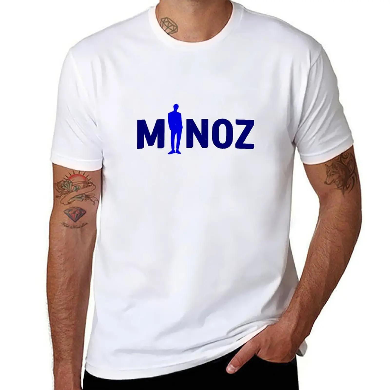 

Minoz lee min ho T-Shirt t shirts for man pack cotton t shirt custom print T-Shirt
