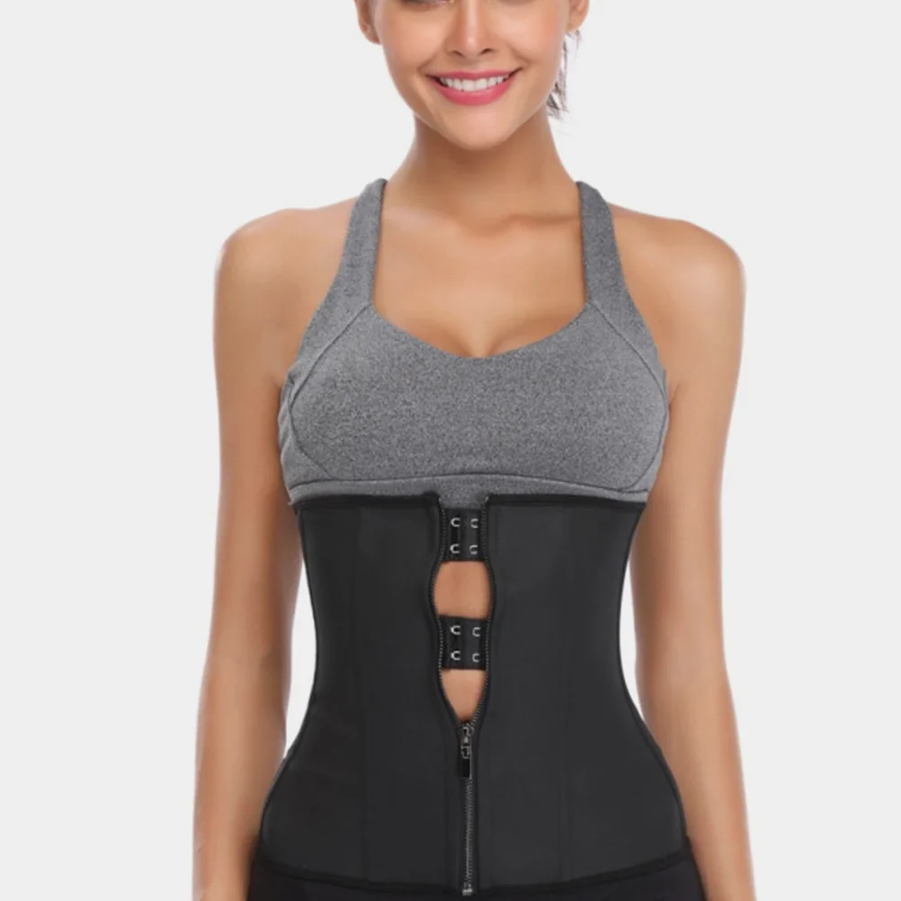 

1 шт., женское корректирующее белье, жилет, корсет, формирователь тела, одежда, эластичный пояс, регулируемая стальная пряжка, облегающий пояс
