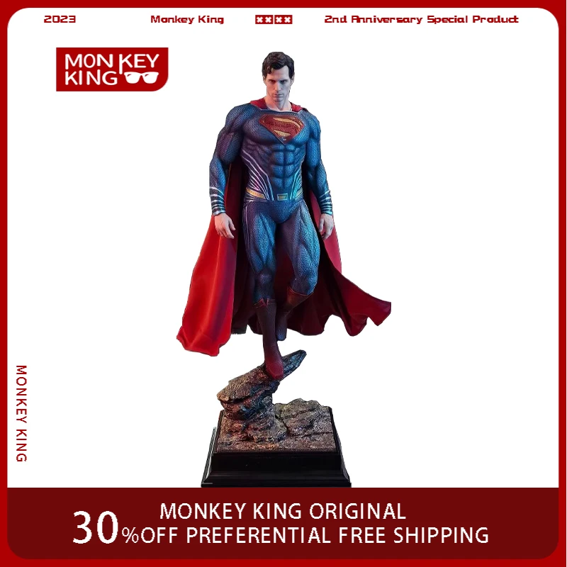 

49cm Superman Clark Kent Justice League Movie Peripherals Can Emit Light Model Statue Ornament Pvc Holiday Gifts Children Toys
