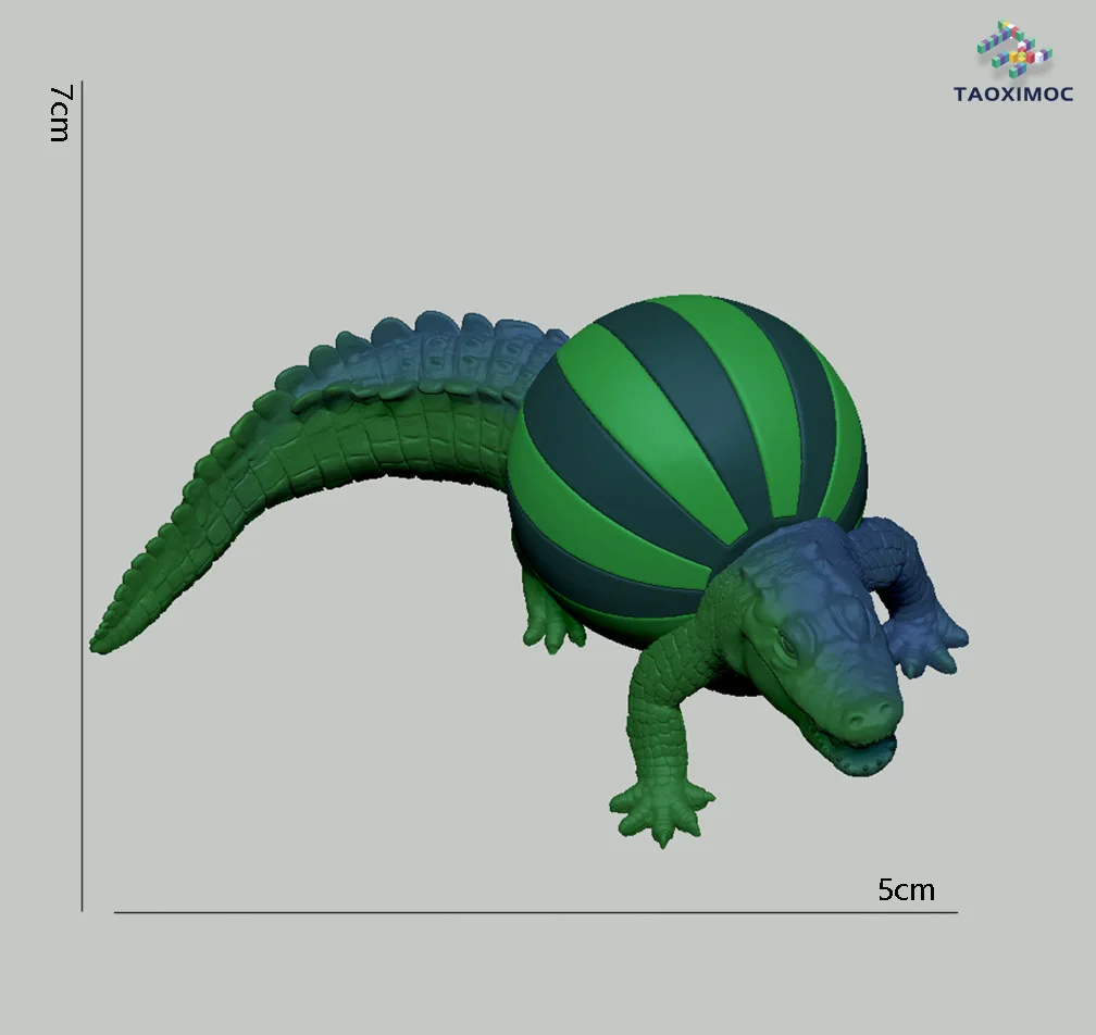 3D Tung Sahur 발레리나 카푸치노 액션 피규어 Brainbot Anime Tralalero Tralala Shark 데스크 자동차 장식 모듈형 기술 장난감