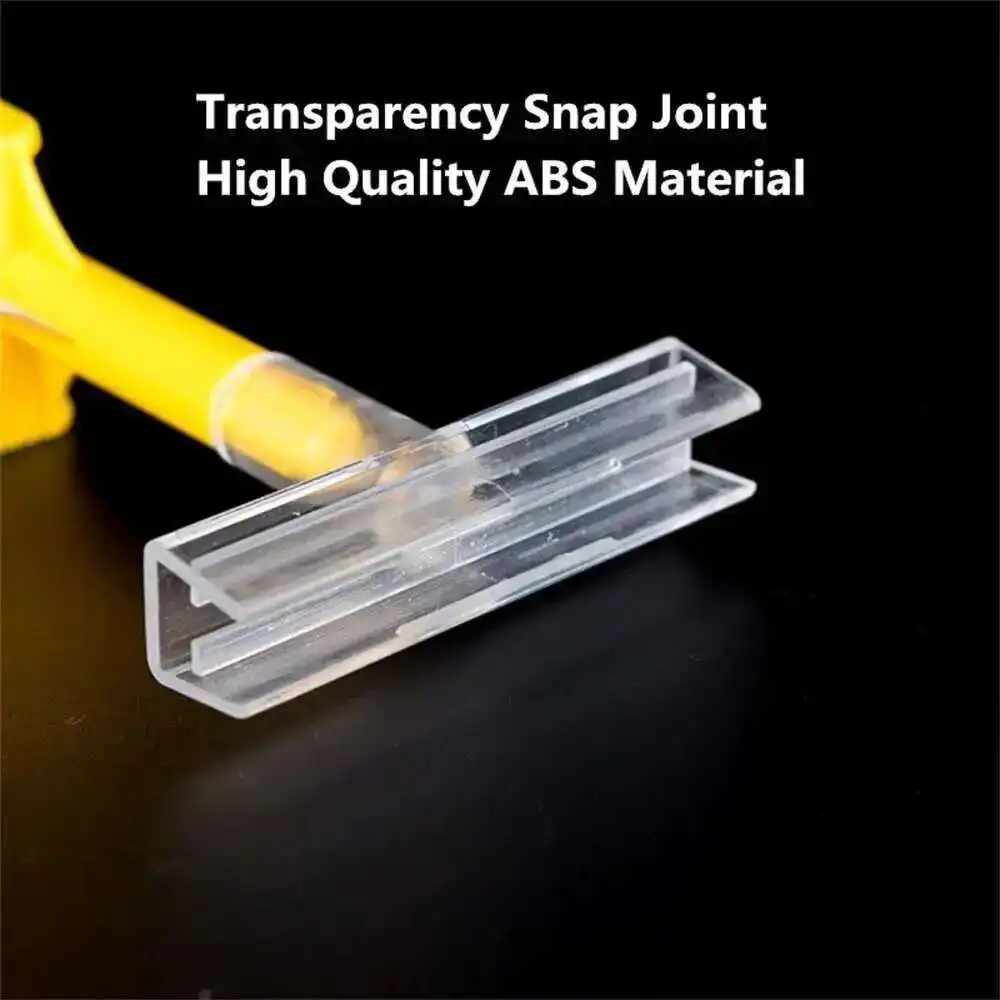 5 Pcs A4 Pop Adjustable Plastic Sign Holder Clip-on Style Rotating Reuse Supermarket Merchandise Sign Price Tag Display Clip