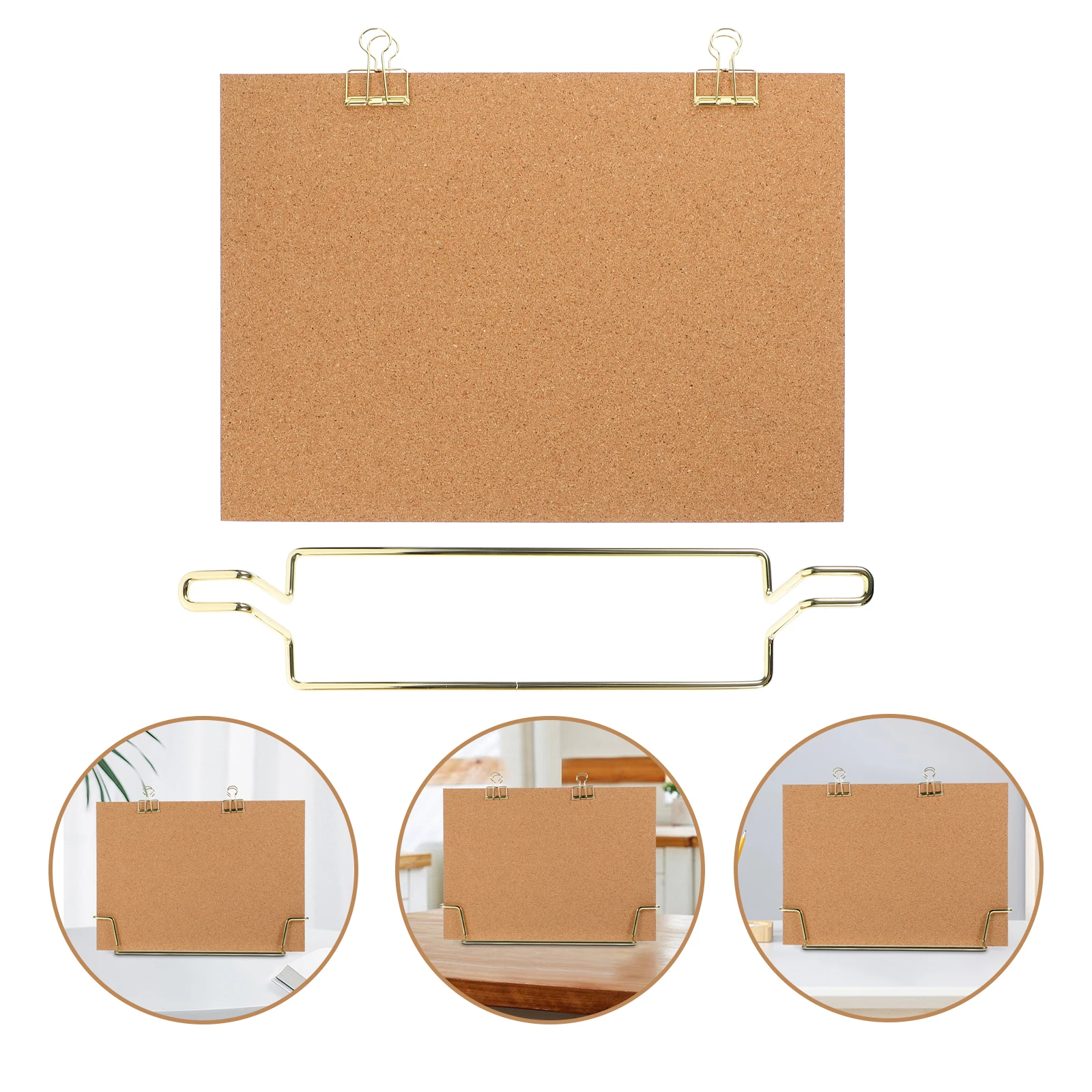 

1 set 1 Set Reusable Cork Board Small Message Bulletin Display Wall Notice Memo Office Decorative Creative Announcement Board
