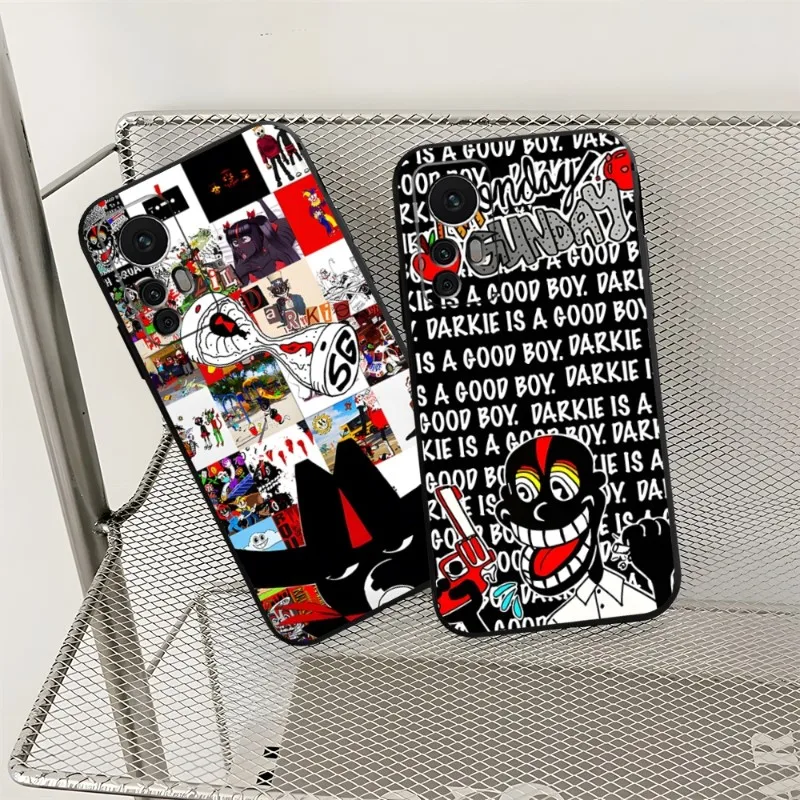 Lil Darkie Where Is Darkie Phone Case For Xiaomi 11 13 11T 12 10T 10TPro 10 Pro Lite Ulltra MIX4 CIVI Funda Black Coque