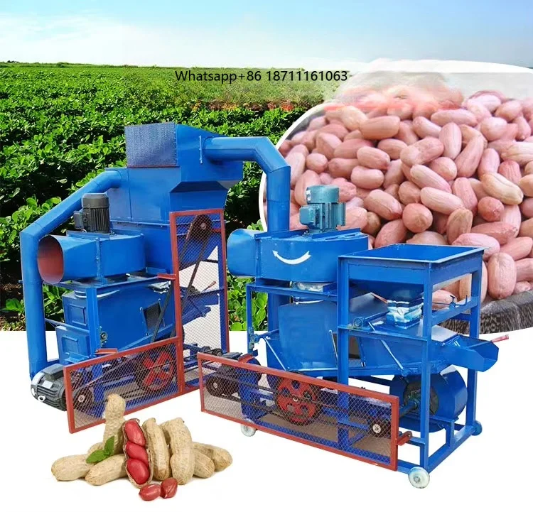 High Capacity Peanut Sheller Groundnut Hulling Shelling Machine