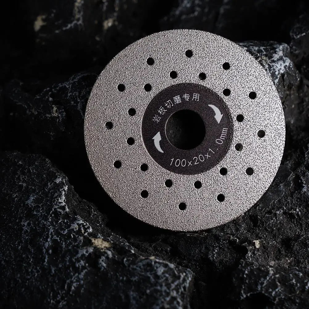 3PCS 4-Inch Cutting For Stone Ceramic Porous Widened Rock Slabs Cutting Disc 100mm Slate Flat Grinding Cutting P0K2