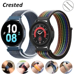 22mm 20mm strap For Samsung Galaxy watch 6/5/4 44mm 40mm/classic 42 46 43 47mm/Active 2/Gear S3 bracelet Galaxy watch 5 pro 45mm