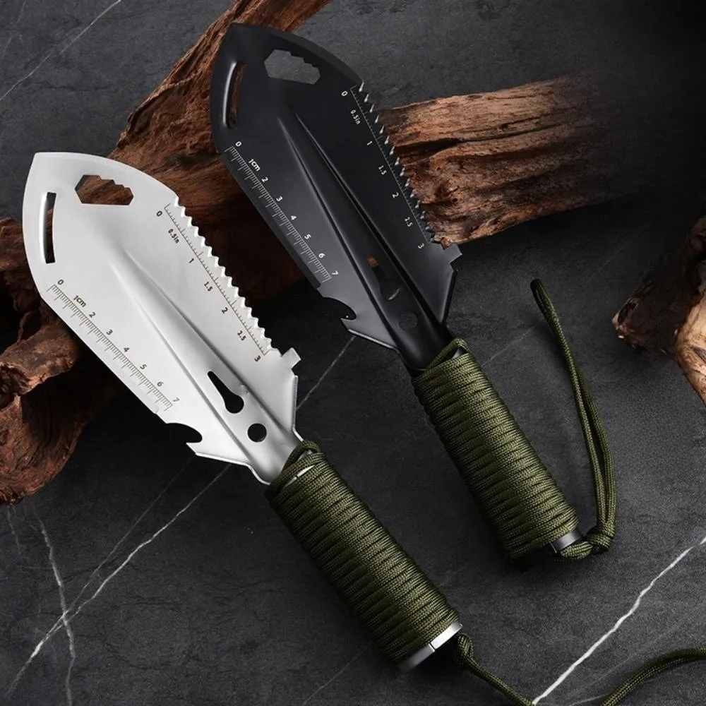

Portable Camping Trowel Multifunctional Ultralight Multifunction Shovel Measurable Special steel Seashore shovel Outdoor Digging