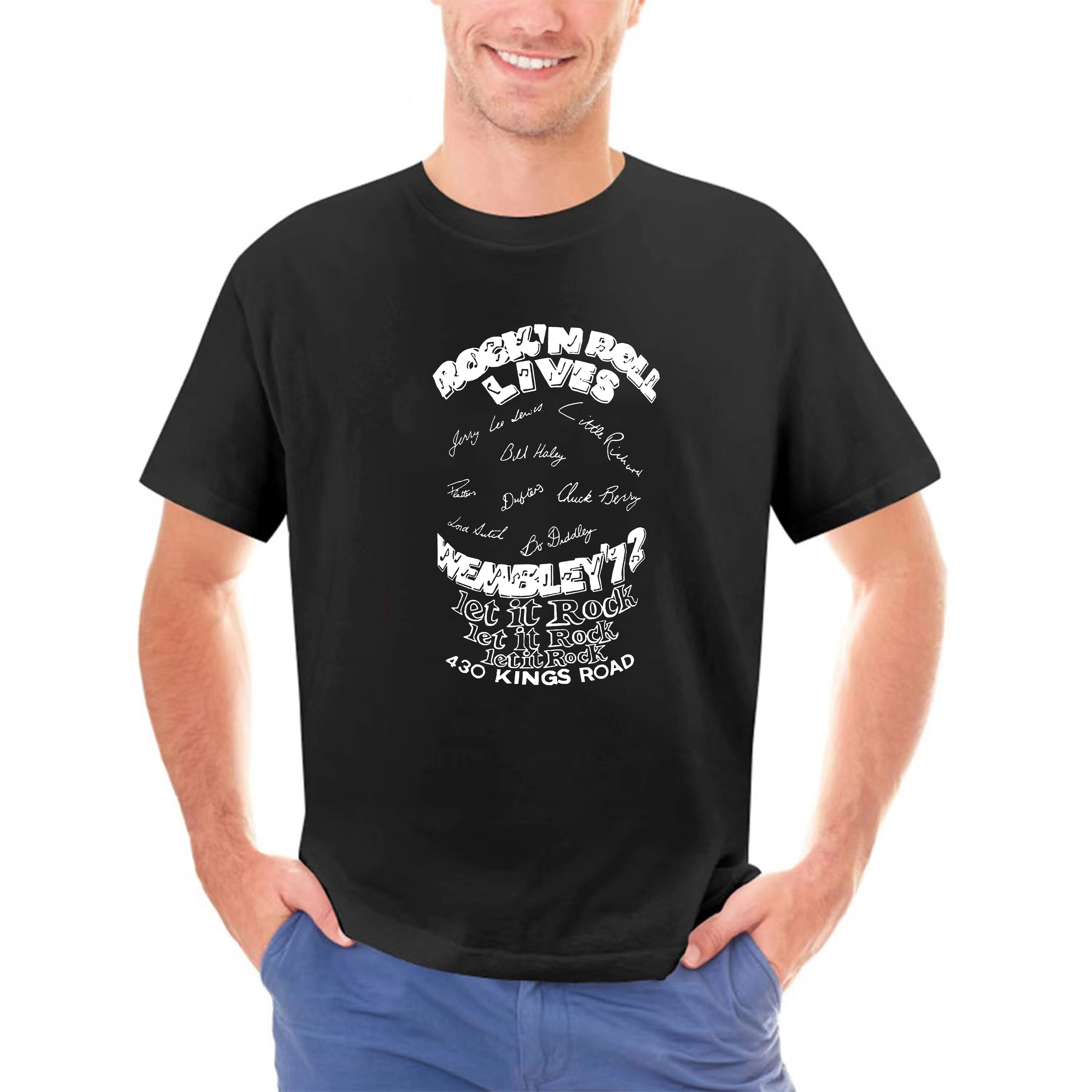 Seditionaries RockN Roll Lives Wembley 72   T shirt