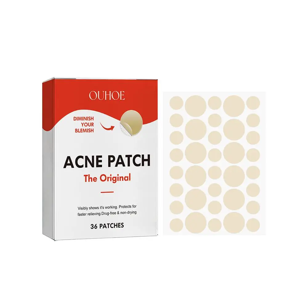 NEW 36PCS Repair Acne Pimple Patch Face Invisible Stickers Blemishes Pimple Closed Fade Blemishes Care Skin Acne Marks Cove F6T8