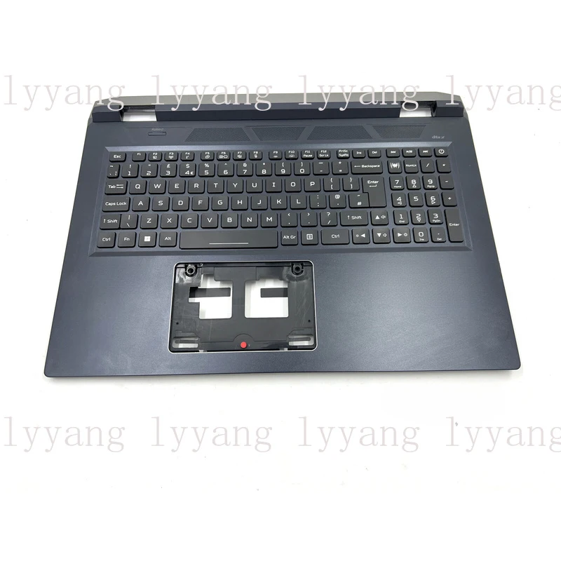 f  For   Acer Predator PH317-56 Palmrest Top Cover UK Keyboard Black 6B.QGWN2.013