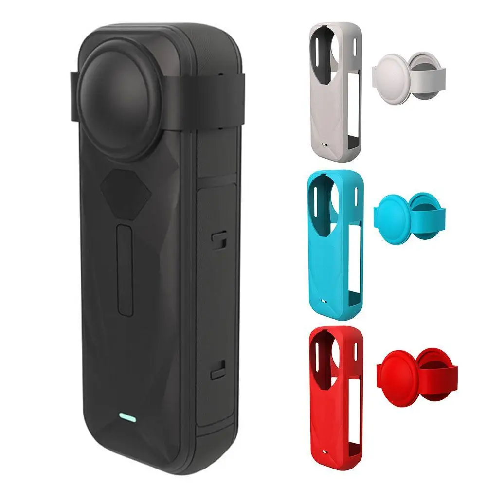 

Soft And Comfortable Color Protective Case High Quality Protective Cover For Insta360 X5 Body Lens Case Camera Accessory