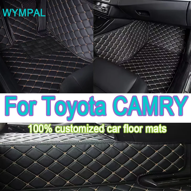 

Роскошные автомобильные коврики для Toyota CAMRY 2004 2005, изготовленные на заказ автомобильные подушечки для ног, автомобильный ковер, аксессуары для интерьера