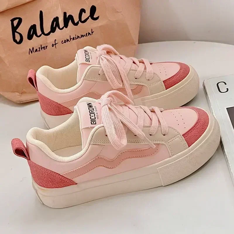 2024 Spring and Fall New Luxury Women\'s Shoes Classic Sneakers Women\'s Leather Retro Low-rise Lace Casual Women\'s Sneakers