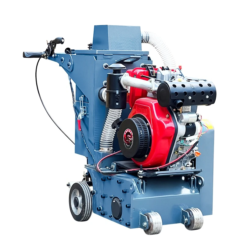 

Concrete pavement milling machine, cement floor hair pulling hand push electric hydraulic hair chiseling machine