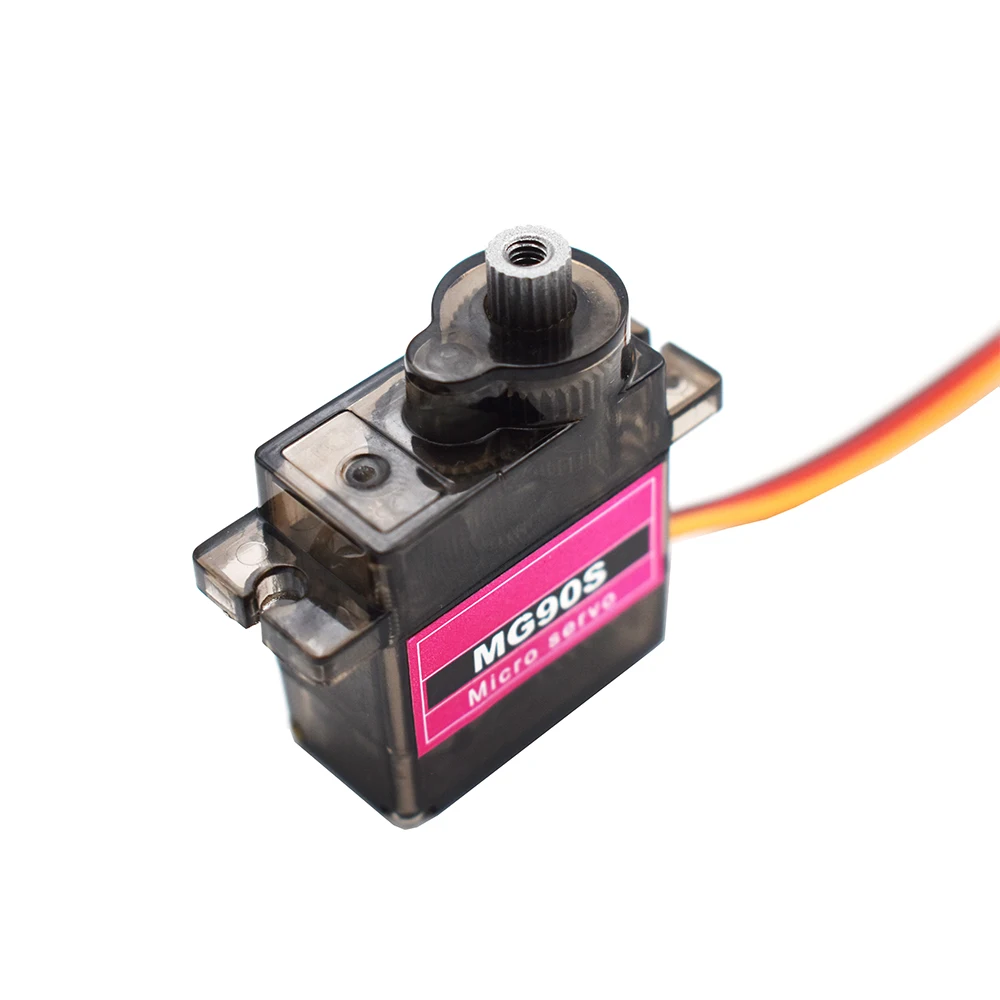 Todos os micro mini servos do metal, versão atualizada, engrenagem de alumínio para aviões RC, carro de asa fixa e robô do barco, SG90, MG90S, 9g