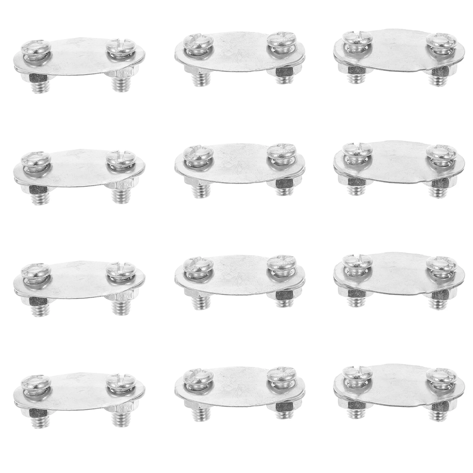 

20 Pcs Mudguards Clip Durable Smooth Bike Accessory Surface Bikes Mountain Bikes Outdoor Silver Screw