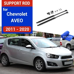 Car Refit Spring Shock Lift Strut Bar Support Hydraulic Rod for Chevrolet Aveo Sonic Holden Barina 2011-2020 2012 2013 2014 2015