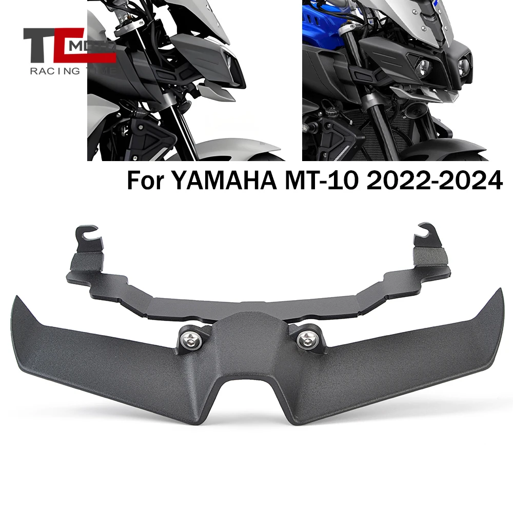 

Мотоциклетный MT10 MT 10, воздушный дефлектор, спойлер, аэродинамическое крыло, комплект для Yamaha MT-10 SP 2022 2023 2024, аксессуары