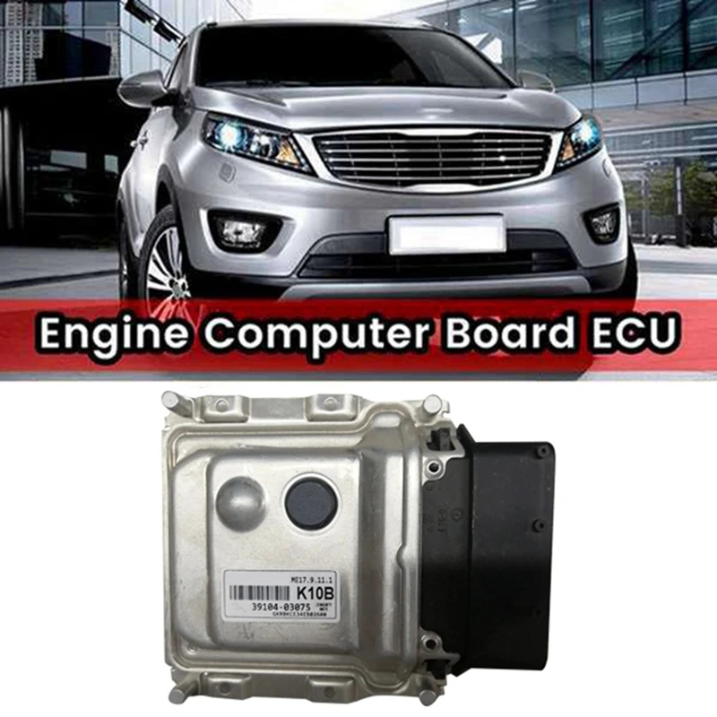 39104-03075 ECU Car Engine Computer Board Electronic Control Unit 9001140628KE For Hyundai KIA ME17.9.11 K10B