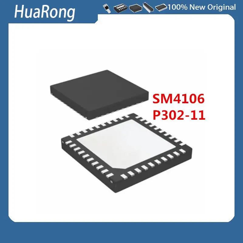 5PCS/LOT     SM4106   SW4106    P302-11    QFN40