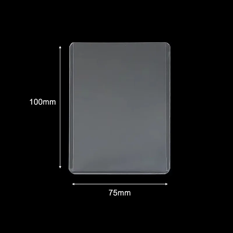 50-1Pcs 35PT Clear Kpop idol Photocard Sleeve Anti-scratch 3X4\