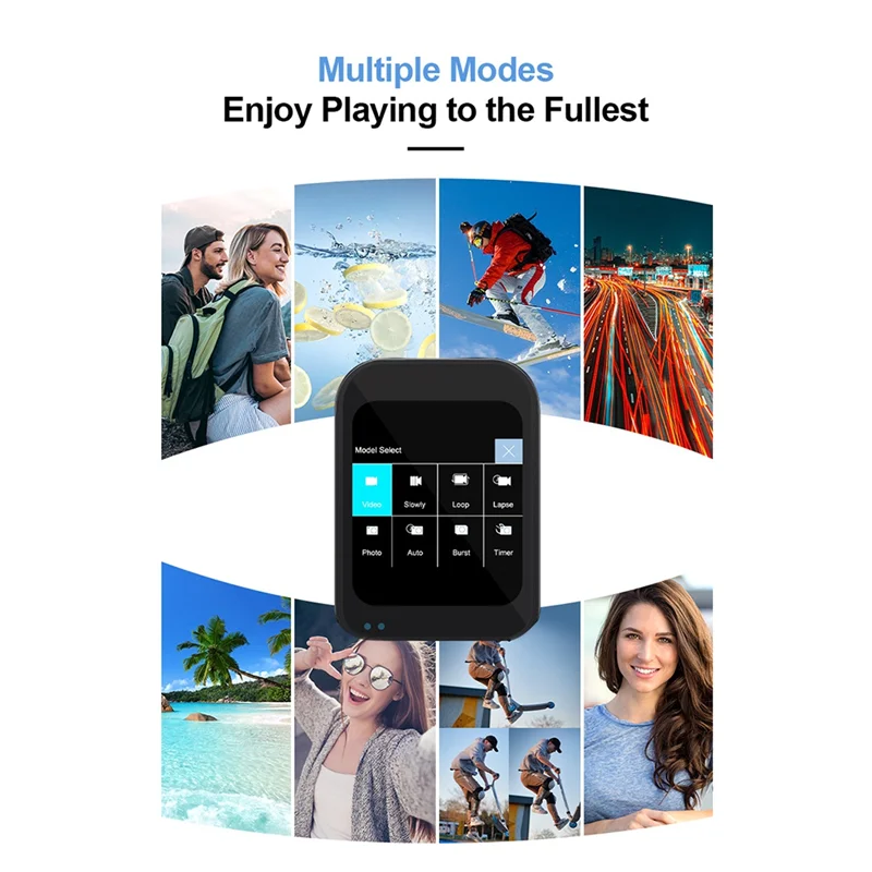 كاميرا فيديو محمولة DIGIT-Anti-Shake 5K قابلة للدوران 270 درجة مدونة فيديو واي فاي ومسجل سفر كاميرا عمل رياضية مع ميكروفون