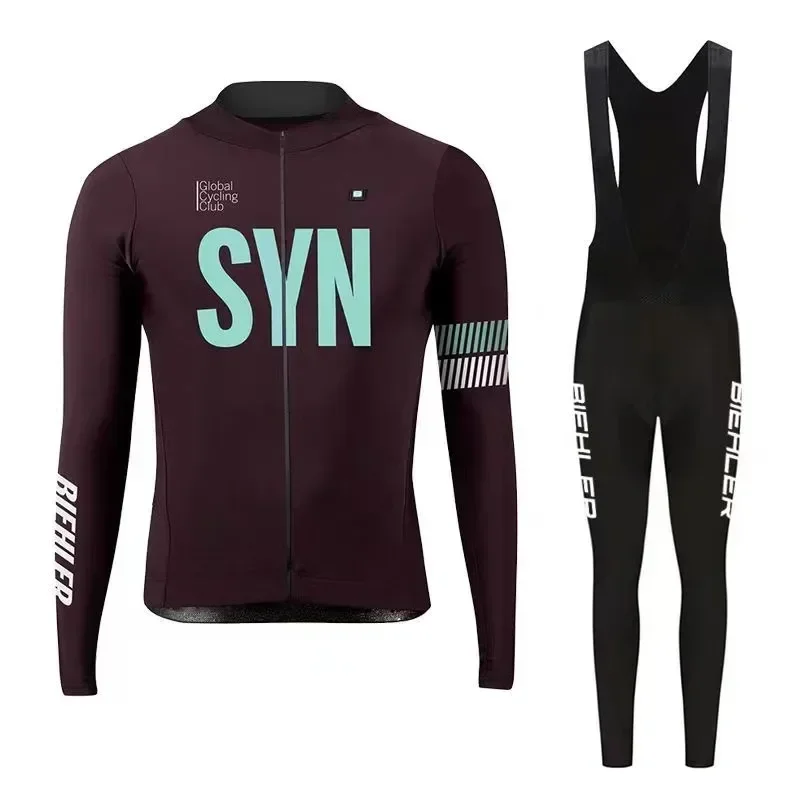 Image of Synful 2025 Frühling Herbst Langarm-Radbekleidungsset Mountainbike-Trikot