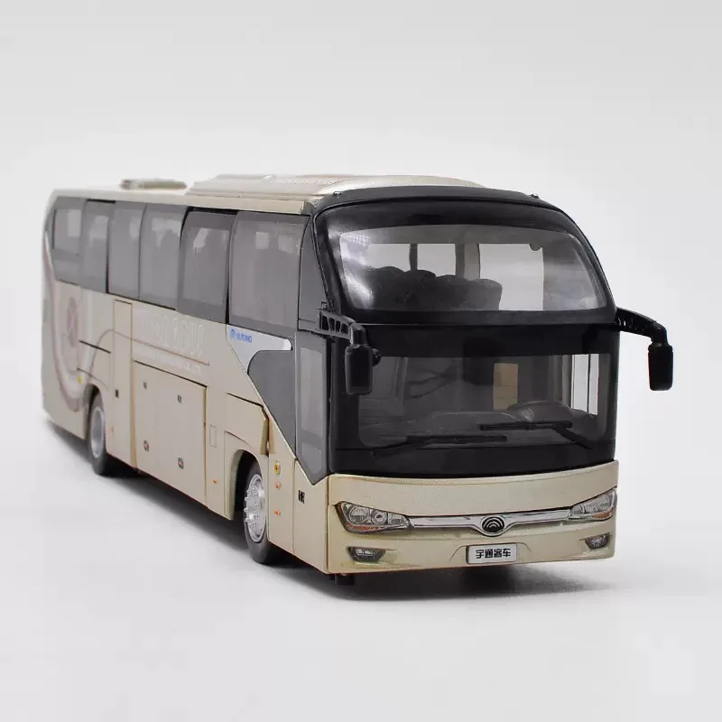 1:42 Scale Yutong Bus ZK6128HQB Alloy Car Model Ornaments