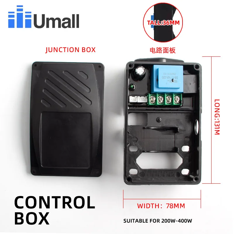 Intelligent automatic self-priming pump circuit control board 200-400W